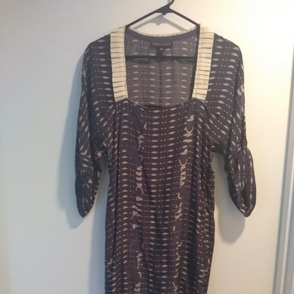 SOLD-Vena Cava - Silk Dress, Sz 6 - Picture 1 of 5